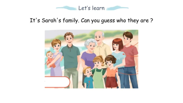 Unit 2   Different families课件（91张PPT)
