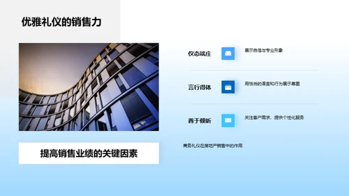 礼仪魅力在房产销售中的作用
