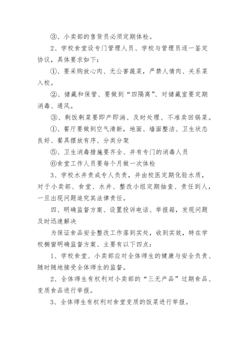 学校食品安全工作总结报告.docx