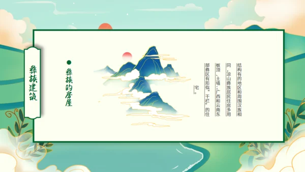 少数民族彝族文化介绍通用PPT模板