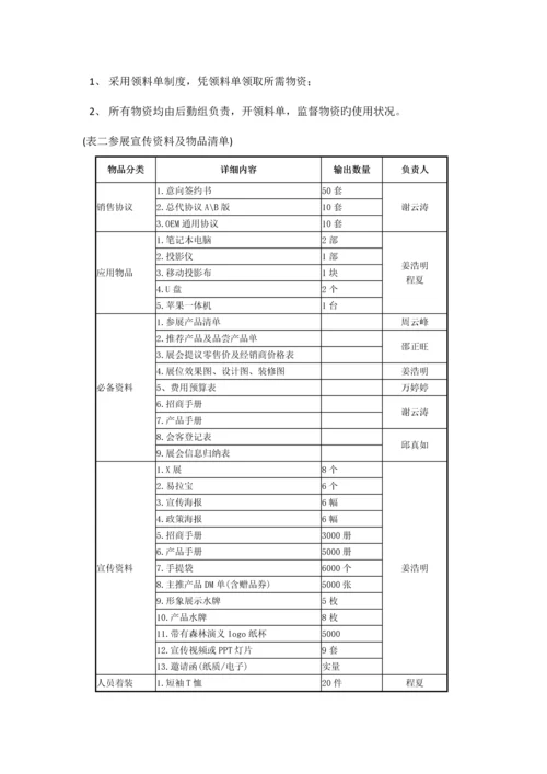 展会策划执行方案.docx