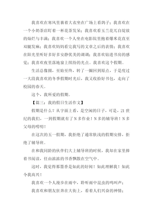 我的假日作文600字.docx