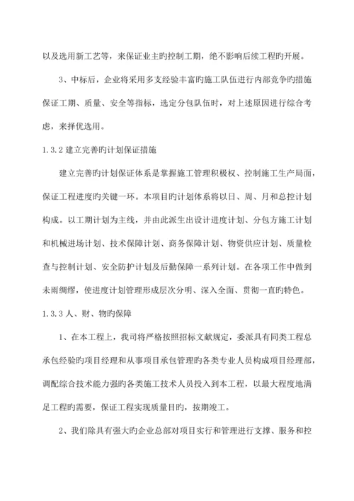 施工总进度计划及保障措施.docx