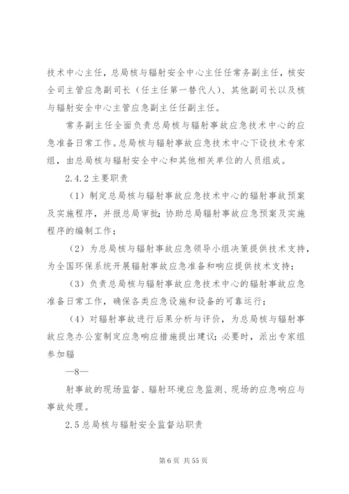 国家环境保护总局辐射事故应急预案.docx