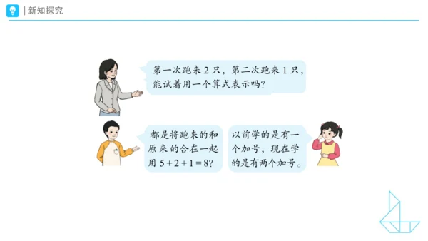 《连加、连减加、减混合》（课件）一年级上册数学人教版（2024）(共28张PPT)