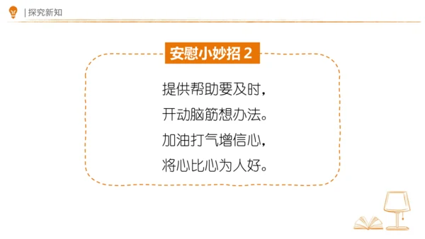 统编版语文四年级上册 第六单元  口语交际：安慰  课件
