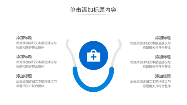 医药医疗医生医院工作汇报通用PPT模板