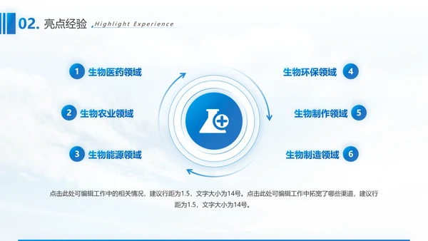生物科技基因科学通用PPT总结报告