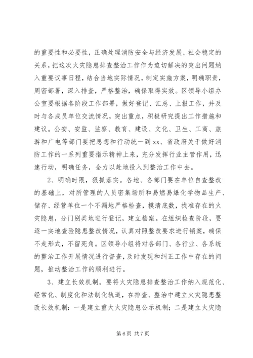 集中开展火灾隐患排查整治工作实施方案 (3).docx