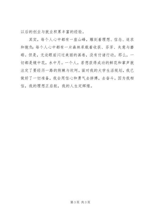 我的大学规划演讲稿 (3).docx
