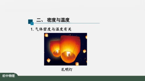 人教版 初中物理 八年级上册 第六章 质量和密度 6.4 密度与社会生活 课件（共35张PPT）