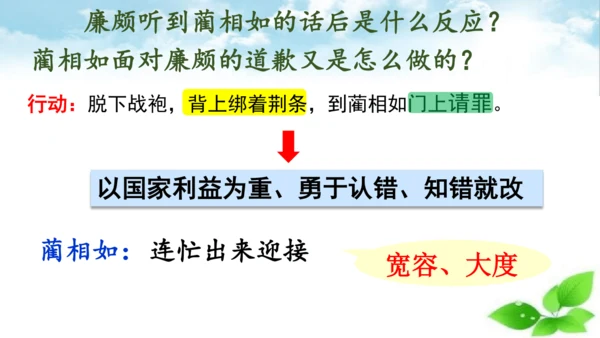 6 将相和 第二课时 课件