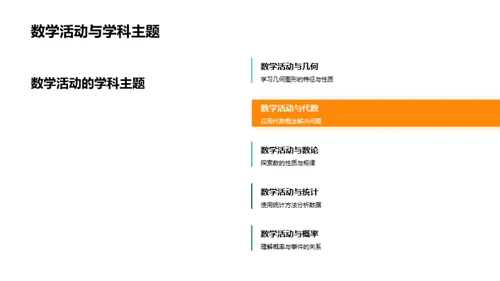 数学活动：实践与探索