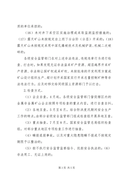 非煤矿山领域打非治违专项行动工作方案讲解_1 (4).docx