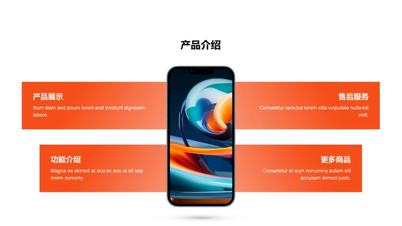 渐变PPT产品介绍