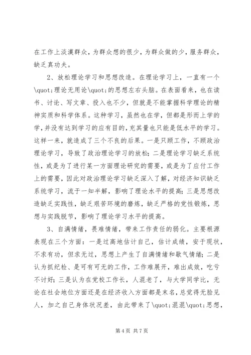 书记党性分析材料.docx