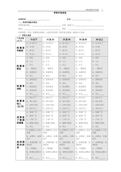 新华信-孔府家-零售终端调查表.docx