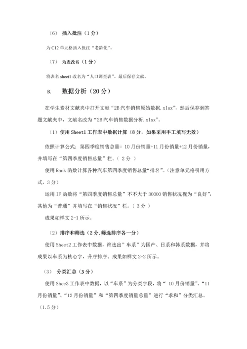 2021年办公软件综合应用竞赛样题.docx