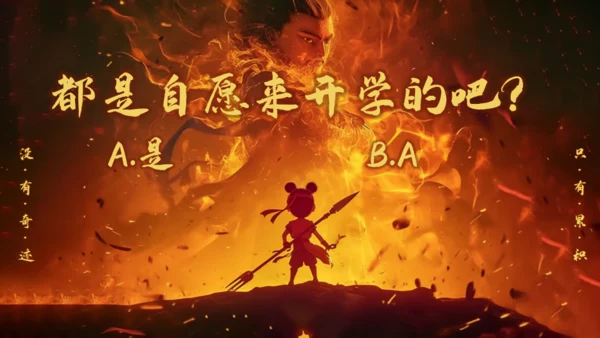 哪吒精神开学收心第一课通用PPT模板