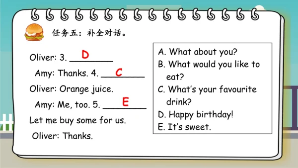 Unit 3 What would you like 单元复习(二)-重点句型+典型例题（共25张P