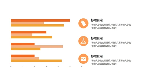 小清新橙子答辩ppt模板