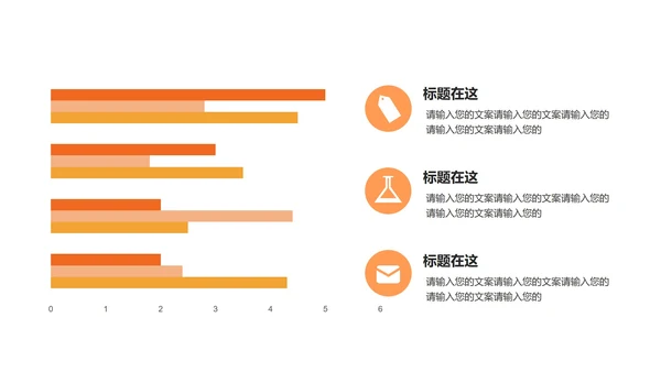 小清新橙子答辩ppt模板