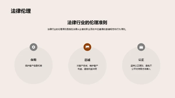 律师伦理：公正与良知