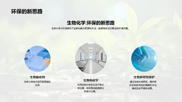 生物化学与环保新视角