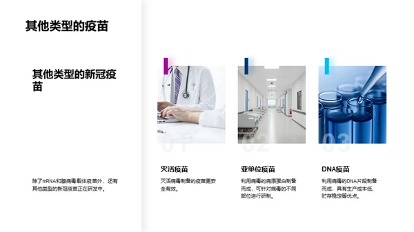 科技风生物医疗教学课件PPT模板