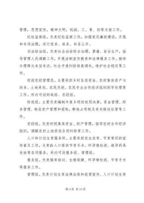 乡镇职能转变工作实施方案.docx