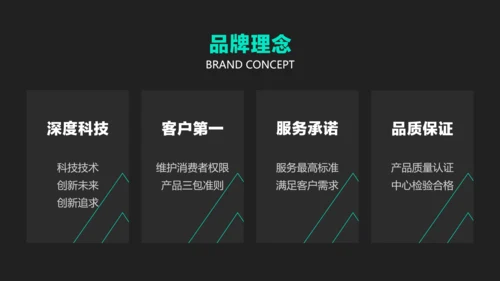 黑色科技风科技数码产品介绍