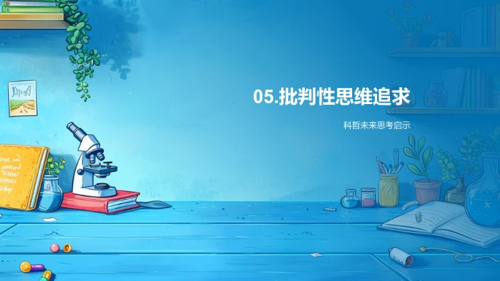 科学哲学教学PPT模板