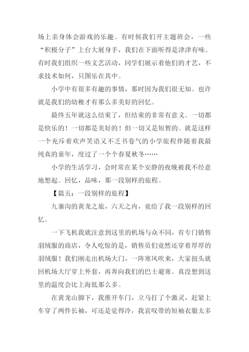 一段别样的旅程作文-1.docx