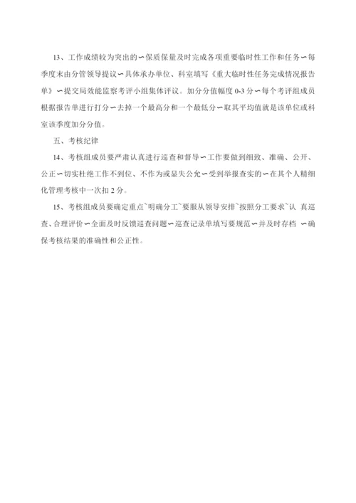 枣庄市航运管理局精细化管理考核办法.docx