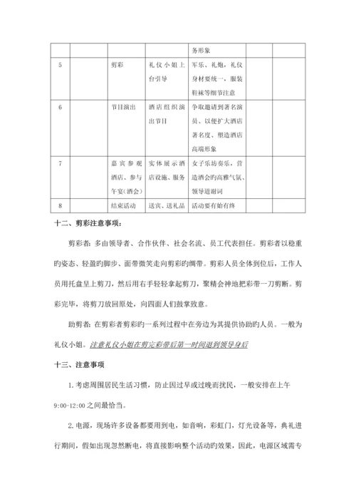 酒店开业庆典.docx