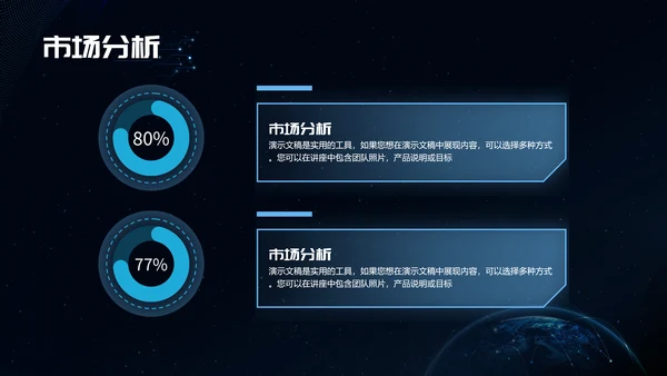 融合创新科技风商业计划书PPT模板