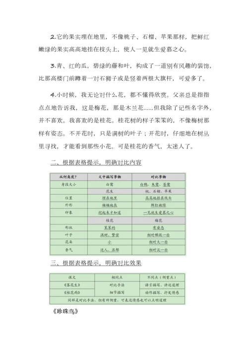 巧用表格梳理，落实语文要素--以五年级语文上册第一单元为例.docx