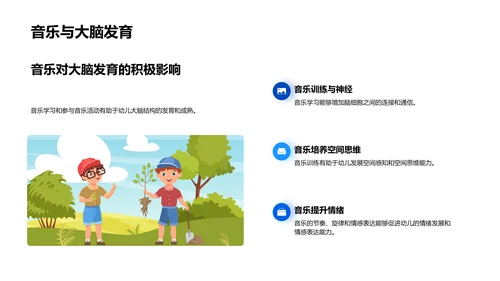 幼儿音乐教学实践PPT模板