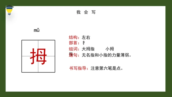 22 手指 课件