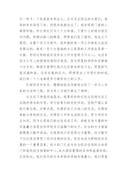 统计局实习报告范文.docx