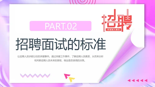 人力资源部招聘面试技巧培训ppt模板