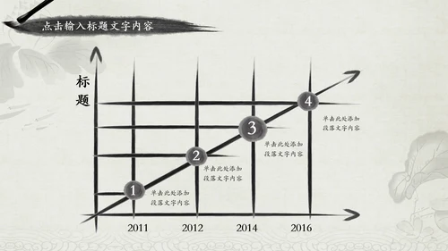 水墨太极养生文化古典PPT模板