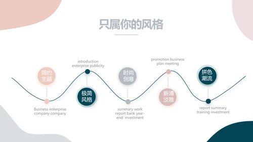 莫兰迪风格公司产品介绍图片展示PPT动态模板