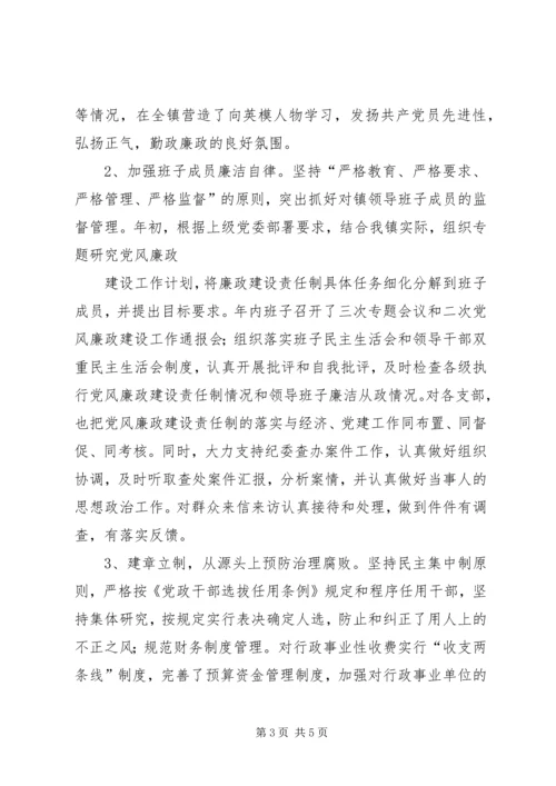 书记党风廉政建设述职报告.docx