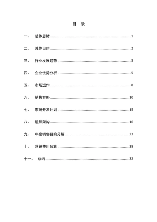 营销运作方案制药企业.docx