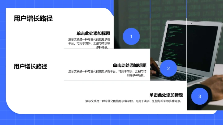 账号运营全周期复盘PPT模板