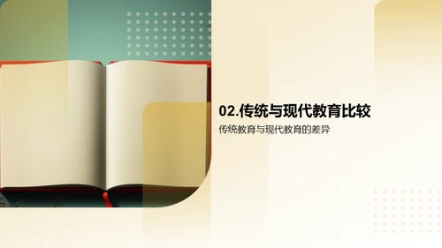 复古风教育培训教学课件PPT模板