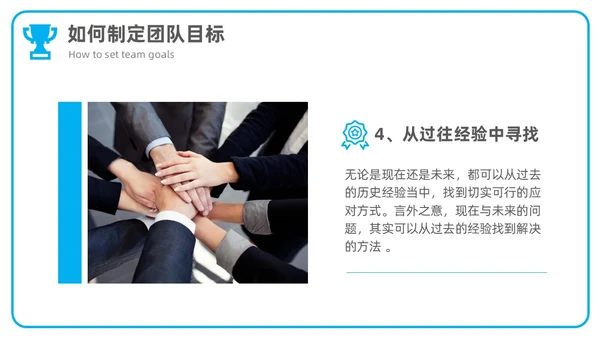 商务风简约团队目标团队管理企业培训通用PPT模板