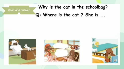 Unit 2 My schoolbag-Story time（课件）-2024-2025学年人教PE