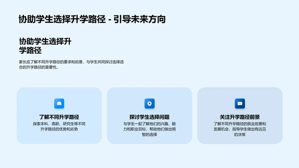 高考政策与升学路线PPT模板